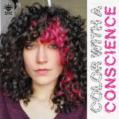 MANIC PANIC Classic Hot Hot Pink Semi Permanent Hair Color - Neon Pink Hair Dye for Women & Men That Lasts 4-6 Weeks - Vegan, Ammonia & Cruelty-Free - Create & Mix Custom Shades (4oz / 3pk)