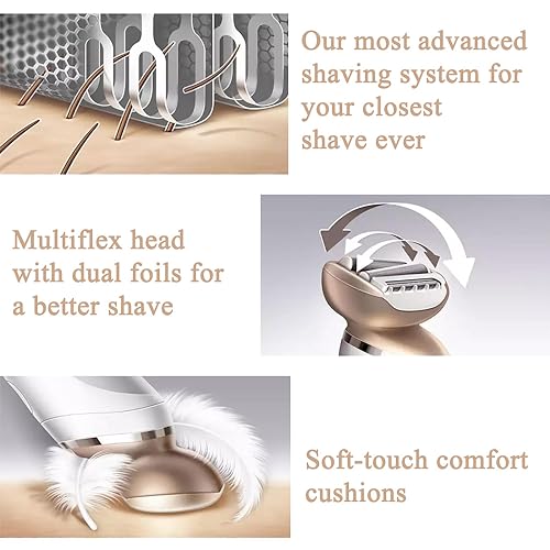 maxeylead Woman Shaver Replacement Foil Compatible with Philips SatinShave Prestige Women's Electric Shaver BRL170