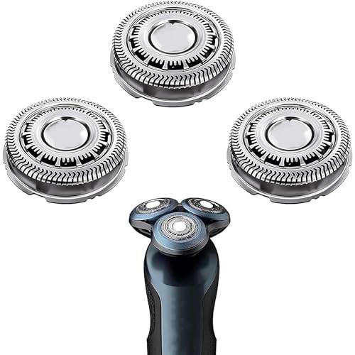 SH60 Replacement Head Blades Compatible with philips Shaver Series 6000, Upgraded Cutter Sh60/72 Replacement Heads for Series 6000 S6000 S6810 S6820 S6850 S6880/81 Comfort Shaving Razor Head