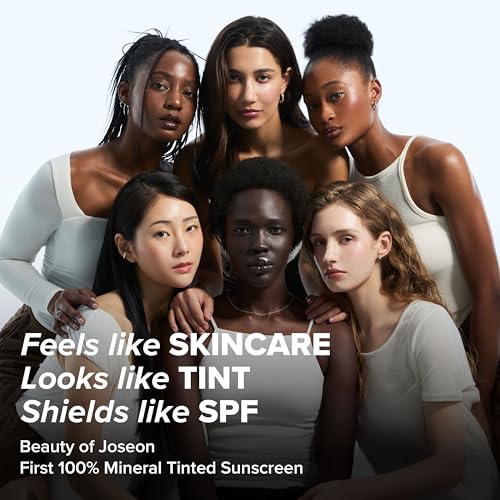 Beauty of Joseon Daily Tinted Fluid Sunscreen 12 Shades for Face Moisturizing Broad Spectrum SPF 40 Korean Skincare 50ml, 1.69 fl.oz #DY330