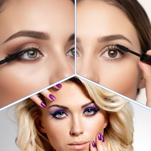 30Pcs Empty Mascara Tube with Eyelash Wand 2ml Mascara Bottles with Brush Rubber Inserts Mini Eyelashes Cream Container Bottle for Travel Small Sample Size Eyelash Growth packing