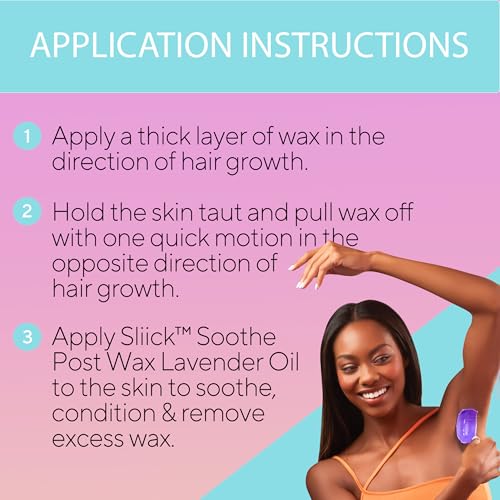 Sliick Professional Wax Warmer ? At Home Waxing Kit for Women, At Home Wax Kit for Face & Body Hair Removal