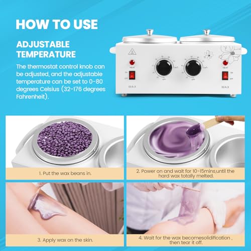 Bald Hair Clipper, Hair Trimmer for A Bald Head, Beard Shaver, Magnetic Six-Blade Head, Easy to Clean, USB Charging, Two-Speed Settings, Extra-Long Battery Life, an Ideal Gift for Fathers and Men