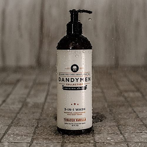 Dandymen Men's 3-in-1 Wash 16 oz