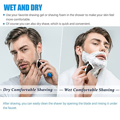 HQ8 Replacement Heads Compatible with Philips Norelco Aquatec Shaver, Blades for PT720 AT880 AT810, 8 Series 6-pc Pack