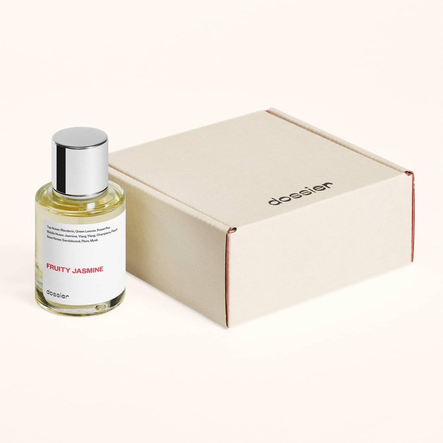 Dossier - Fruity Jasmine - Eau de Parfum - Perfume Luxury - Paraben-Free - Vegan - For Women - Fragrance 1.7 Fl oz (Spray 50ml)