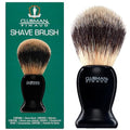 Clubman Pinaud Shave Brush ? Classic Shaving Brush for Men, Soft Bristles, Ideal for Lathering Shaving Soap, Black Handle, 1 Pack