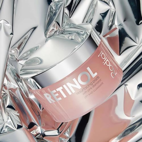 Rodial Retinol Resurfacing Pads Night (50 pads), Rejuvenating Complex with Retinol, Hyaluronic Acid and Niacinamide for Hydrated and Rejuvenated Skin Look, Anti-Aging and Pore- Diminishing Formula