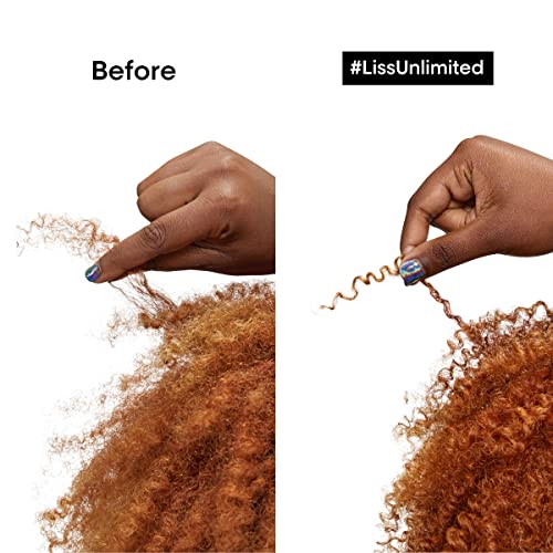 L'Or?al Professionnel Paris Liss Unlimited Mask - For Frizz-Prone Hair, Provides Long-Lasting Frizz and Humidity Protection, With Prokeratin