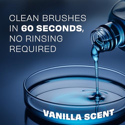 Original Makeup Brush Cleaner - Professional Cleanser for Makeup Brushes - Quick-Drying, Rinse-Free Formula - Removes Stubborn Waterproof Make Up, 8 oz