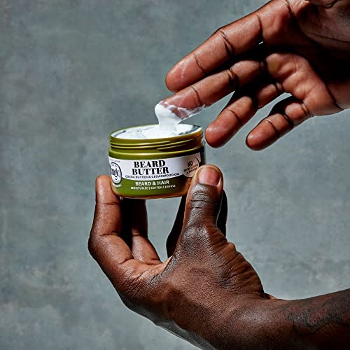 SoftSheen-Carson Magic Men's Grooming Conditioning Beard Butter With Cocoa Butter and Cedarwood Oil, Moisturizes, Softens and Define With No Drying Alcohol, 3.5 ounces (Pack of 2)