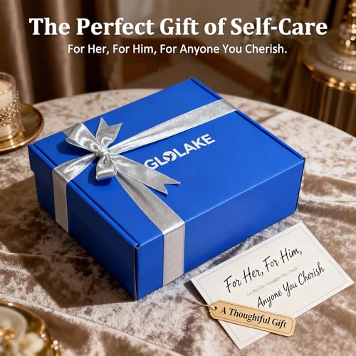 Ice Roller for Face &Gua Sha Facial Tools, Stainless Steel Ice Roller for Depuffing, Lymphatic Drainage, Fine Lines&Collagen Boost on Face&Body, Valentines Day Gifts for Her/Him, at Home Spa