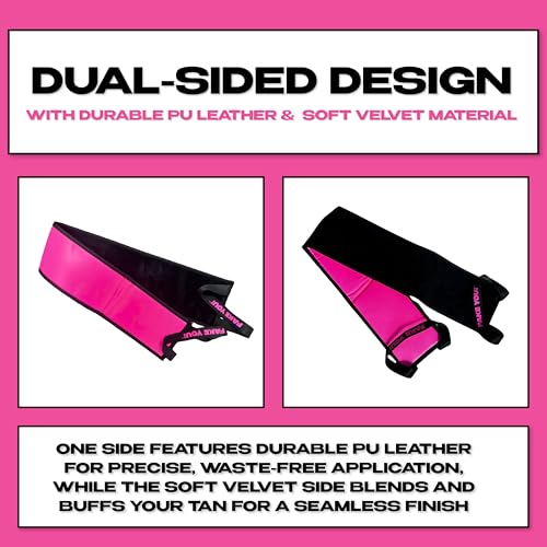 FAKE YOU! Back Tanning Applicator ? Dual-Sided Back Tanner for Seamless Application ? Reusable Back Applicator for Tanning Mousse - Perfect fot Fake Tan