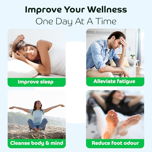 Bandoo Original Foot Pads ? Premium Natural Foot Care Pad, Comfortable Overnight Application for Men & Women - 10 Count