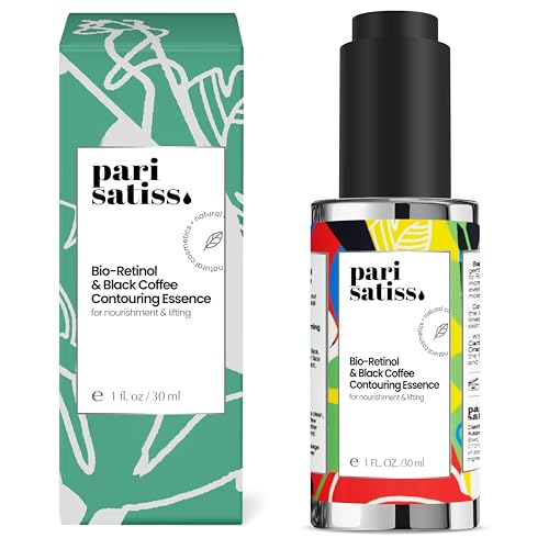 Bio-Retinol & Black Coffee Contouring Essence ? Anti Wrinkle Retinol, Skin Care Must Haves for Nourishment and Lifting, Sun Damaged Skin Repair Face