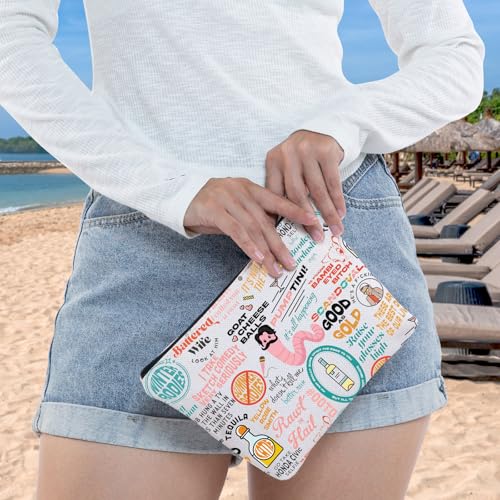 WZMPA Housewife Cosmetic Bag Housewife Fans Gift Lisa Housewife Zipper Pouch Bag Housewife TV Show Merchandise (Good as Gold)