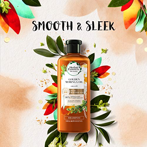Herbal Essences bio:renew Golden Moringa Oil Smoothing Shampoo, 13.5 fl oz (Packaging May Vary)