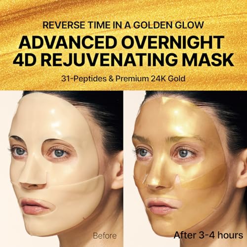 SUNGBOON EDITOR Golden Glow Plump-Looking Trio I Silk Peptide EGF Intensive Gold Mask & Deep Collagen Serum & Deep Collagen Capsule Cream I Gifts for Women