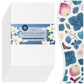 20 Sheets A4 Size Blotting Paper for Flower Press, Large Blotter Paper, Herbarium Paper Craft, Working With Flower Pressing Kit for Adults