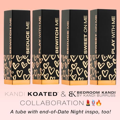 Kandi Koated Date Night Lipstick - Special Edition Creamy Matte Lip Color Kandi Burruss | Luxurious Packaging | Creamy Texture, Rich Colors, Paraben-Free, Cruelty-Free Lipstick | Beauty & Makeup