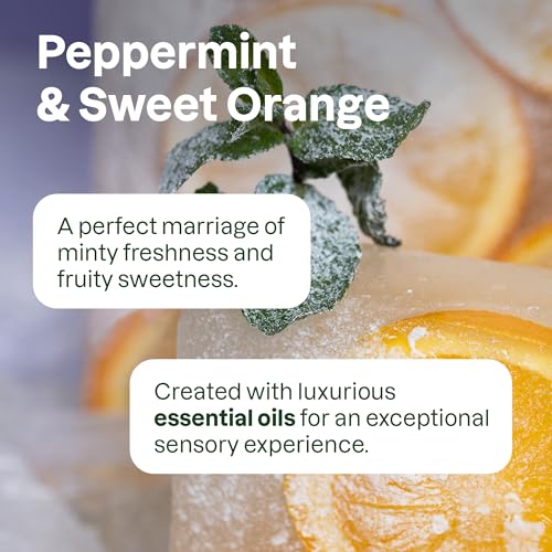 ATTITUDE Liquid Hand Soap, EWG Verified, Plant and Mineral-Based, Vegan Personal Care Products, Peppermint and Sweet Orange, 67.6 Fl Oz
