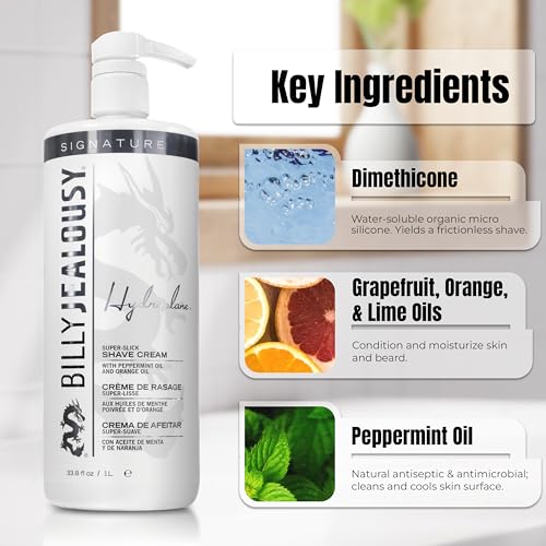 Billy Jealousy Hydroplane Foamless Super-Slick Mens Shave Cream