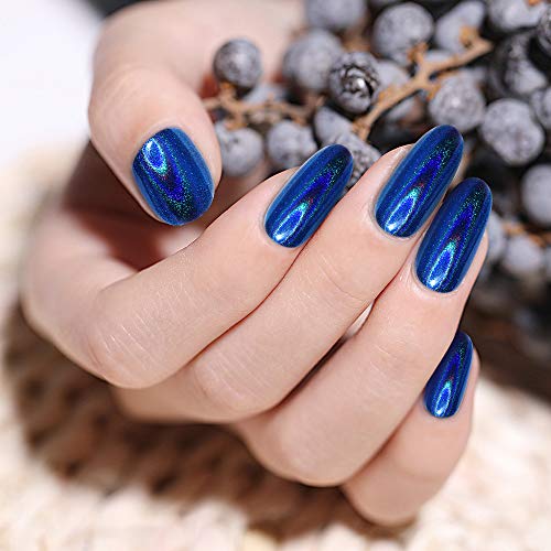 Artdone 36 Jars Chrome Nail Powder Nail Art Fimo Decoration Metallic Mirror Effect Holographic Aurora Chameleon Pigment Powder 1g/Jar Pearl for Resin Craft & Nail Art