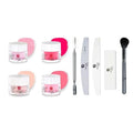 Revel Nail Dip Powder 4 Pack With Dip Powder Tool Set, Pretty in Pink
