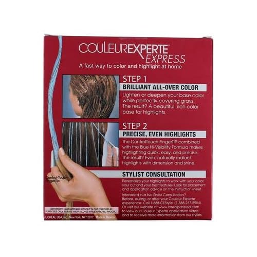 L'Oreal Paris Couleur Experte Color + Highlights in a Flash, Medium Iridescent Blonde - Ice