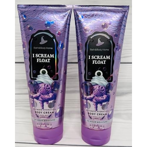 Bath & Body Works I Scream Float Ultimate Hydration Body Cream 8 Ounces Pack of 2