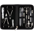 3 Swords Germany ? Manicure Pedicure kit Set with Genuine Leather case - Made in Solingen/Germany