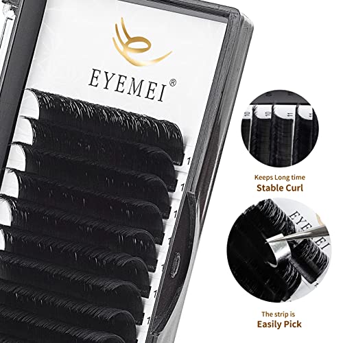 Eyelash Extension Easy Fan Volume Lashes 0.05 0.07 C/D/DD Curl 15-20mm Rapid Blooming Volume Lash Extensions (0.05DD 15-20Mix)