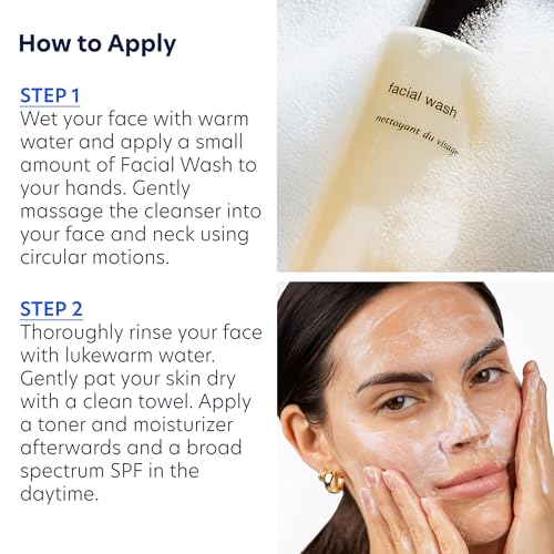 PCA SKIN Gentle Foaming Face Wash, Hydrating Facial Cleanser, Removes Makeup and Hydrates and Purifies Skin, Good for Sensitive, Combination, Normal, and Acne-Prone Skin, Gentle Face Wash