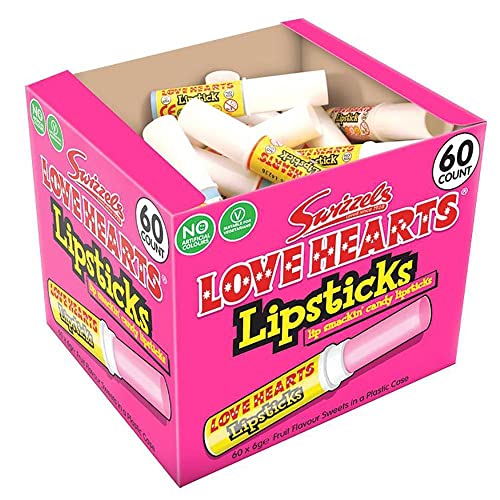 Swizzels Matlow Love Hearts Lipsticks (1 X 60)