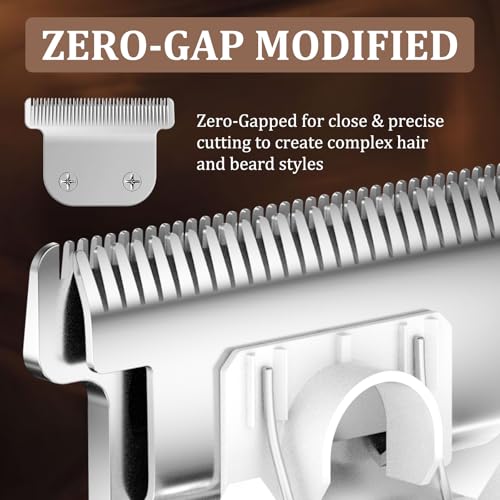 T-Blade Detachable Replacement Blades Compatible with Wahl Trimmers 9864/9864SS/9686/9818A/9854L/9876L/WSS3L/SS2L,High-Quality 440C Stainless Steel,0.5mm Precision Cut, Professional Grooming-1 Pack