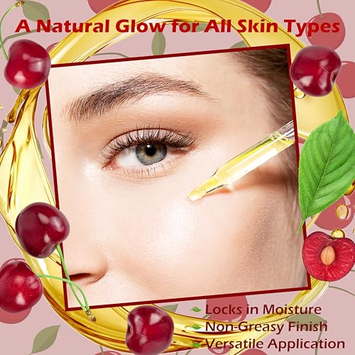 Plant Guru Cherry Kernel Oil 8 fl. oz. Cold Pressed 100% Pure & Natural Carrier ? Skin, Face, Body & Hair Growth Moisturizer. Great for DIY Creams, Lotions, and Lip Balms.