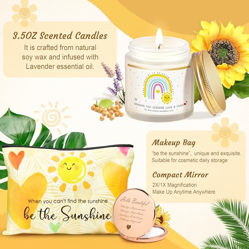 Get Well Care Package for Women, Birthday Gifts for Women, Feel Better Soon Basket, Sympathy and Thinking of You Gifts After Surgery Recovery