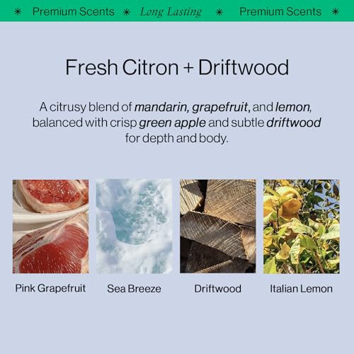 OffCourt - Performance Body Spray and Exfoliating Soap in Fresh Citron + Driftwood Scent