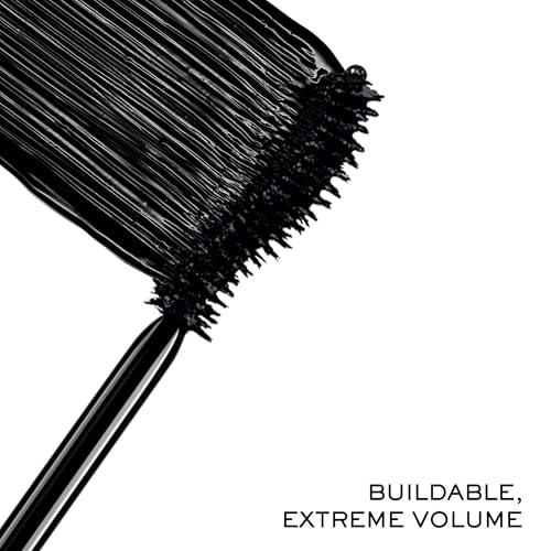 Lanc?me Hypn?se Drama Extreme Volumizing Waterproof Mascara - Up to 17x More Volume - Up to 48 HR Wear- Lengthening & Volumizing - Dramatic Lash Look - Ultra Black - Suitable for Sensitive Eyes