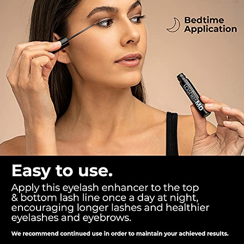 Eyelash Growth Serum & Eyelash Conditioner for Naturally Fuller Looking Eyelashes and Eyebrows In As Little As Four Weeks