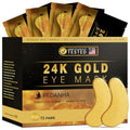 15 Pairs 24K Gold Under Eye Patches Face Masks Dark Circles Puffy Eye Bags Collagen Skincare Spa Trip Gift Eye Mask