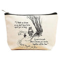WZMPA Tiger Themed Cosmetic Bag Tiger Lover Gift Peace Love Tigers Makeup Zipper Pouch Bag Animal Lover Gift (Peace Tigers)