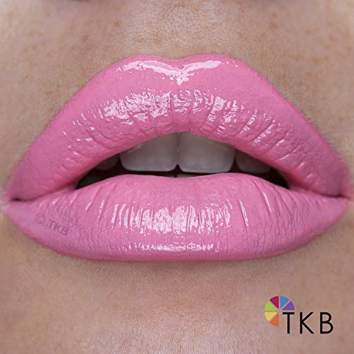 TKB Lip Liquid Color | Liquid Lip Color for TKB Gloss Base, DIY Lip Gloss, Pigmented Lip Gloss and Lipstick Colorant, Made in USA (1floz (30ml), Yummy Pink)