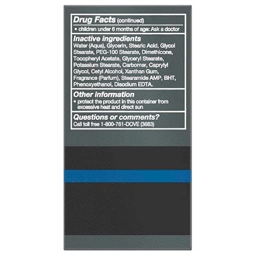 Dove Men + Care Face Lotion Hydrate with Broad Spectrum SPF 15, 1.69 Fl Oz