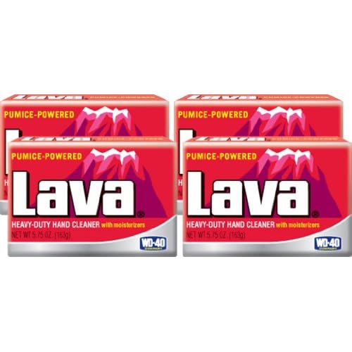 Lava 10185 Heavy-Duty Hand Cleaner with Moisturizers, 5.75 oz. (Pack of 4)
