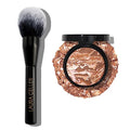 LAURA GELLER NEW YORK Baked Bronze-n-Brighten Bronzer Powder - Medium and Classic Bronzer Makeup Brush - Vegan Bristles
