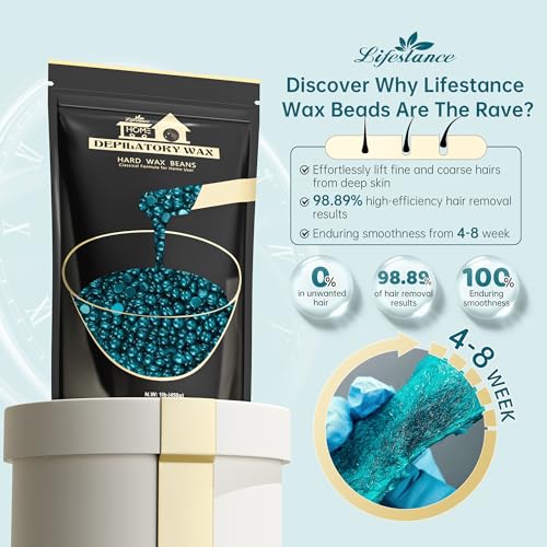Lifestance L2 Digital Wax Machine + 1LB Jasmine Hard Wax Beads