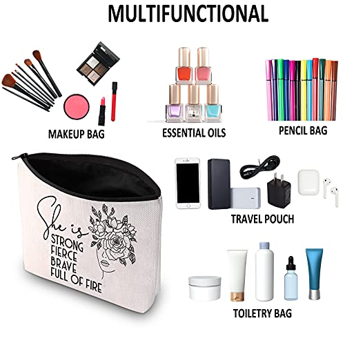 BLUPARK Italian Islands Cosmetic Bag Positano Delicious Italian Lemons Fresh Makeup Bag Southern Italy Travel Gift (Positano)