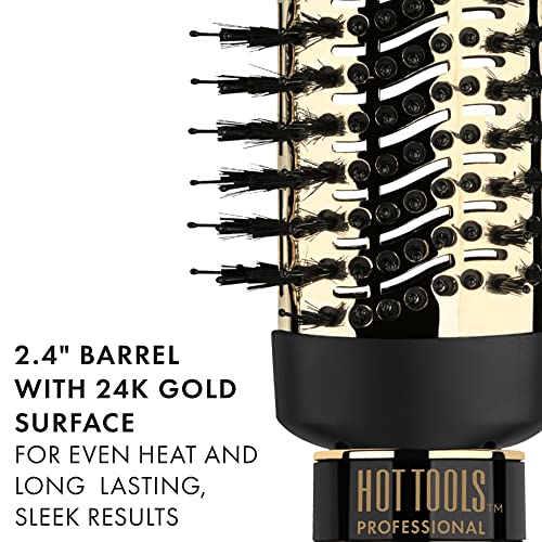 Hot Tools Pro Artist 24K Gold One-Step Small Detachable Blowout & Volumizer | Salon Quality Blowouts at-Home