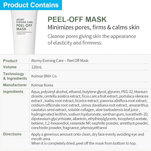 Ato-my Evening Care 4 set - Evening Care Foam Cleanser + Deep Cleanser + Peeling Gel + Peel-Off Mask